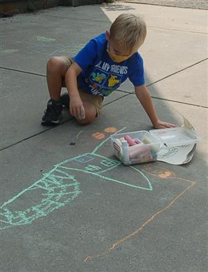 chalk art